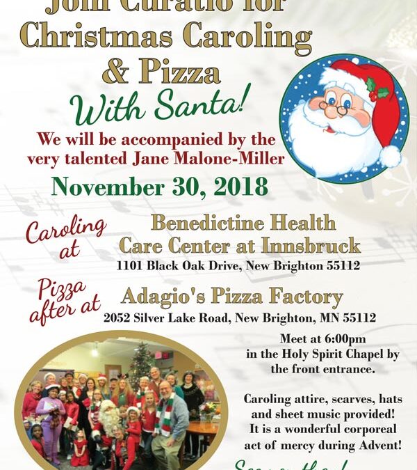 Join Curatio for Christmas Caroling