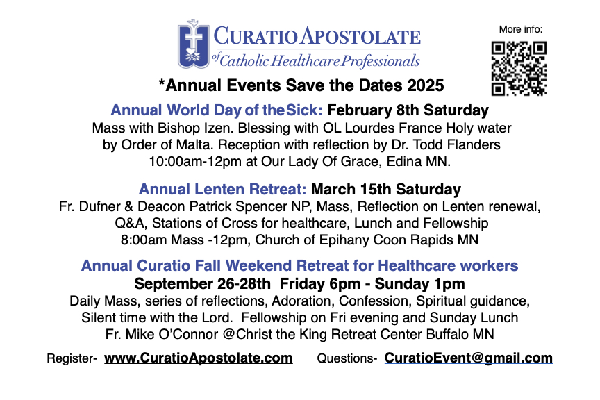 Save the Dates – 2025